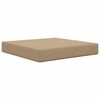vidaXL Lauko sofa pagalvėlė Poliesteris Taupe 60 x 60 cm