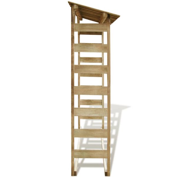 vidaXL Malkinė, 150x44x176 cm, impregnuota pušies mediena