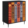 vidaXL I&scaron;traukalas spinta ESSEN Saulėgrąžų ra&scaron;tas 66 x 36,5 x 76 cm