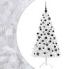 vidaXL Dirbtinė kalėdinė eglutė su rutuliuku 210 cm 300 LED