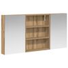 vidaXL Vonios spintos komplektas 3 vnt. 100 x 10,5 x 50 cm