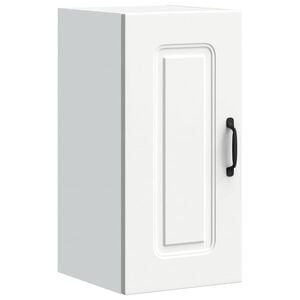 vidaXL Sieninė virtuvės spintelė, Kalmar, balta, apdirbta mediena