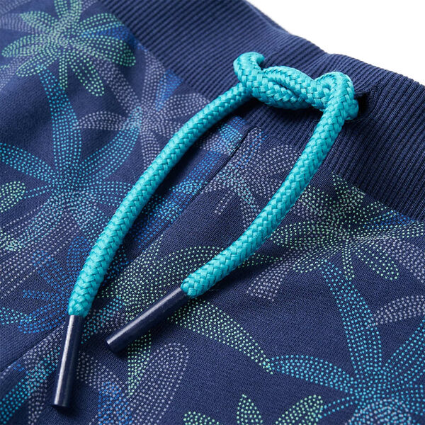 Vaiki&scaron;ki &scaron;ortai su sutraukiama juostele, tamsiai mėlyni, 104 dydžio