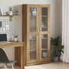 vidaXL Highboard Artisan ąžuolas 82,5x30,5x185 cm inžinerinė mediena
