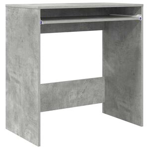 vidaXL Stalas Betono pilka Apdirbta mediena 77,5 x 43 x 79 cm