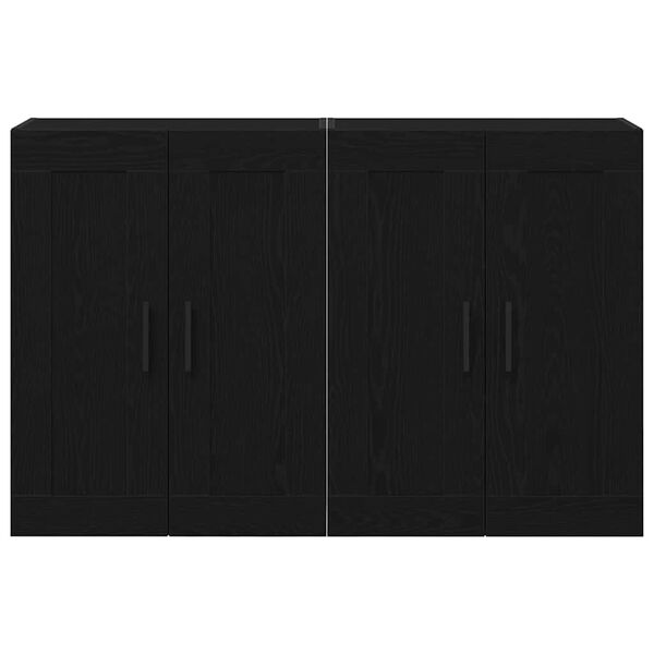 vidaXL Prikabinama spinta 2 pcs Senas medis 69,5 x 34 x 90 cm