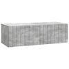 vidaXL Sieninė TV spintelė Betono pilka 98 x 41 x 30 cm