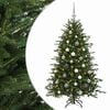 vidaXL Dirbtinė kalėdinė eglutė su rutuliuku 120 cm 150 LED