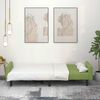 vidaXL Dvivietė sofa-lova, &scaron;viesiai žalios spalvos, aksomas