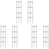 vidaXL Pomidorų narvai, 6vnt., 154 cm Plienas ir PP