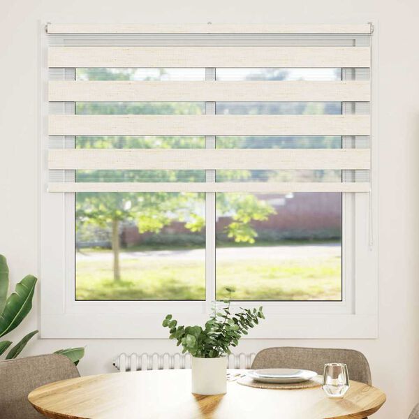 vidaXL zebrinės žaliuzės 150x100 cm audinio plotis 145,9cm poliesteris