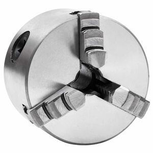 vidaXL Tekinimo staklių griebtuvas, plienas, 80mm, 3 žiotys