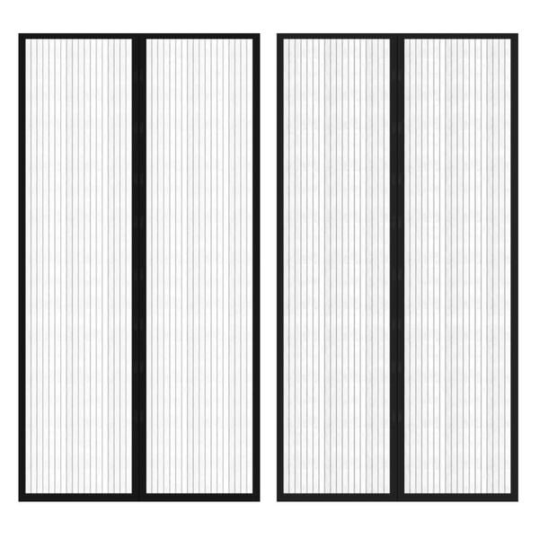 vidaXL Užuolaidos nuo Vabzdžių su Kibiomis Juostelėmis, 210 x 100 cm