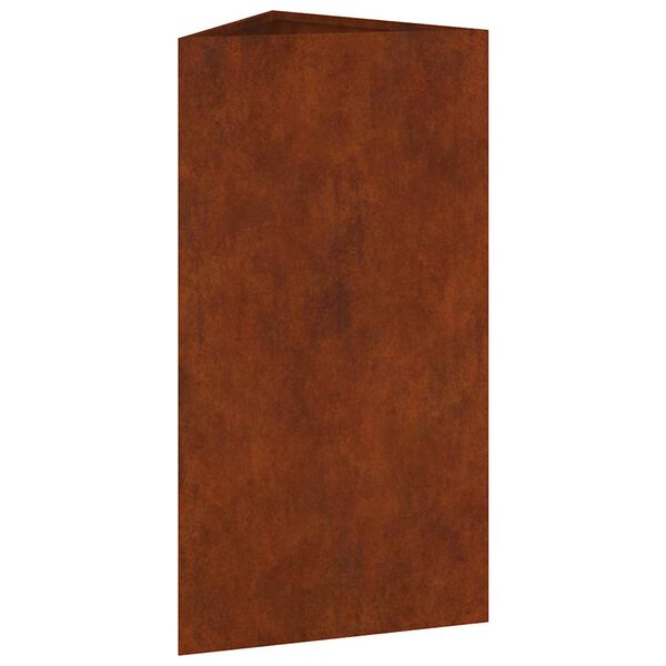 vidaXL Sodo lovelis, 40x34,5x75cm, Corten plienas