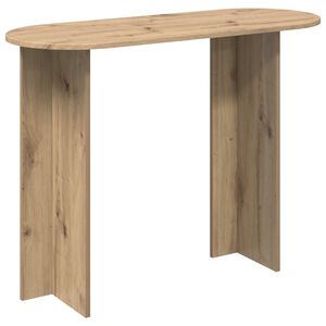 vidaXL Konsolinis stalas Artisano ąžuolo 100 x 39,5 x 75 cm