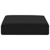 vidaXL Sėdynės pagalvėlė Juoda 40 x 40 x 11 cm PU putos