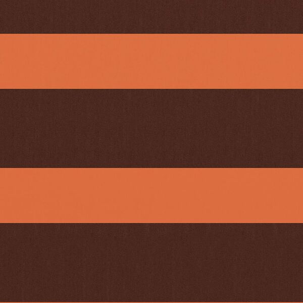 vidaXL Balkono pertvara, oranžinė ir ruda, 90x300cm, oksfordo audinys