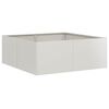 vidaXL Lovelis, 80x80x30cm, nerūdijantis plienas