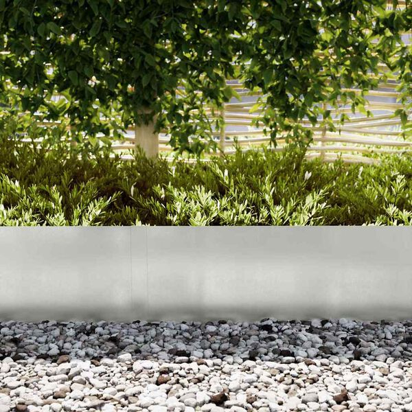 vidaXL Vejos borteliai 30 pcs Sidabro 100 x 0.5 x 30 cm