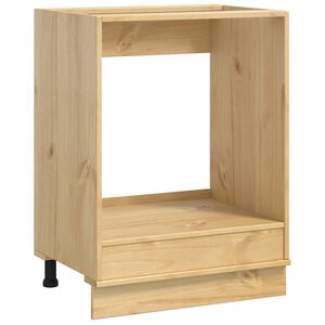 vidaXL Spintelė su stalčiais SKI Medaus Ruda 60 x 46 x 81 cm