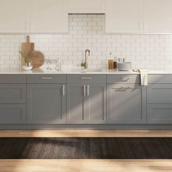 vidaXL Kilimas, tamsiai rudas, 70x400cm, bambukas, stačiakampis