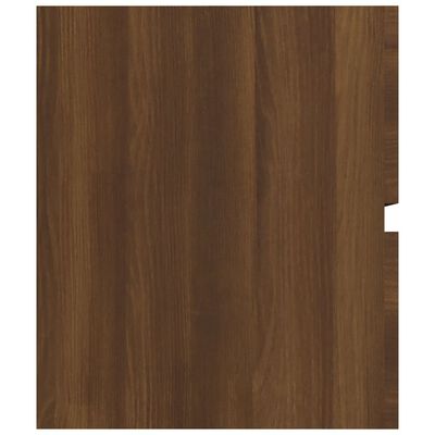 vidaXL Spintelė praustuvui, ruda ąžuolo, 90x38,5x45cm, mediena