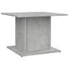 vidaXL Kavos staliukas, betono, 55,5x55,5x40cm, apdirbta mediena