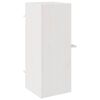 vidaXL Cat House White 43x43x90 cm Pu&scaron;ies masyvo