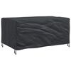vidaXL Baldų uždangalas Paprastas Juoda 172 x 113 x 73 cm 210D