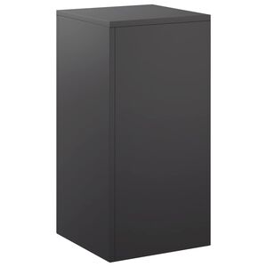 vidaXL Augalų stovas Juoda 30 x 30 x 60 cm Plienas