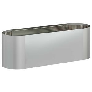 vidaXL Pakelta sodo lova Galvanizuotas plienas 120 x 40 x 40 cm