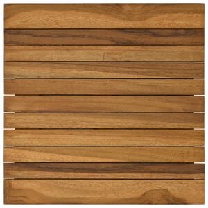 vidaXL Stalo vir&scaron;us 40 x 40 x 3,5 cm Kvadrato Kieto teka medžio