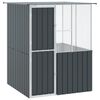vidaXL Pauk&scaron;čių narvas Antracitas 165 x 165 x 200 cm Cinkuota plienas