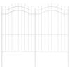 vidaXL Sodo tvora WOERDEN 240 x 215 cm Balta