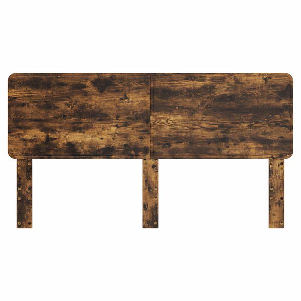 vidaXL Galvūgalis Rūkyta ąžuolas 180 cm Apdirbta mediena