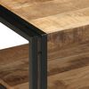vidaXL Kavos staliukas 90x50x38 cm Masyvus Rough Wood Mango