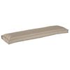 vidaXL Pallet pagalvių rinkinys 2 pcs Taupe 150 x 40 x 8 cm