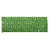 vidaXL Balkono pertvara, 300x100cm, su žaliais lapais