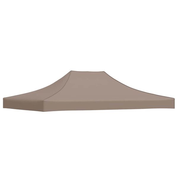vidaXL Proginės palapinės stogas, taupe spalvos, 4x3m, 270 g/m²