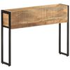 vidaXL Lovelis, 90x20x68cm, neapdorota mango mediena
