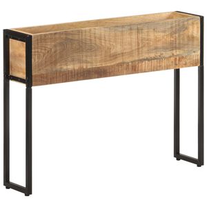 vidaXL Lovelis, 90x20x68cm, neapdorota mango mediena