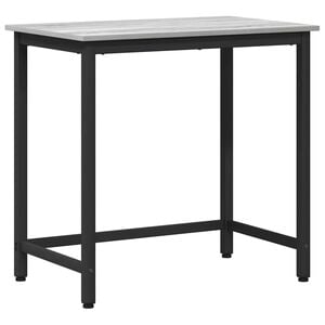 vidaXL staliuku Pilkas Sonoma 100 x 50 x 76,5 cm