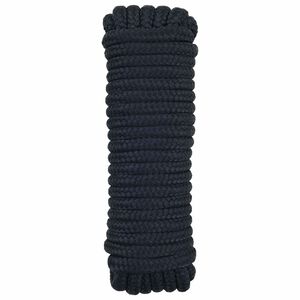 vidaXL Laivo virvė 10 mm 6 m Karali&scaron;ka mėlyna Poliesteris