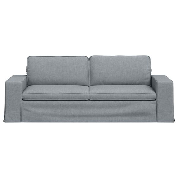 vidaXL Sofa &Scaron;viesiai pilka Bendri matmenys: 222 x 80 cm (P X G x A)