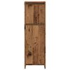 vidaXL Vonios spintelė Old Wood 30x30x95 cm Engineered Wood