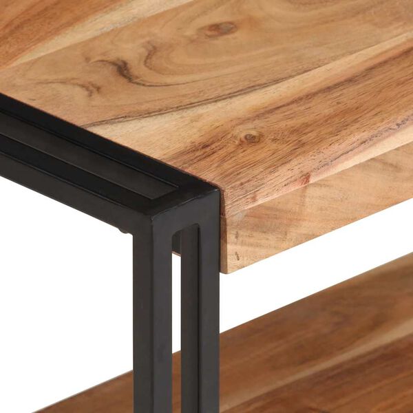 vidaXL Televizoriaus spintelė, 120x30x40cm, akacijos medienos masyvas