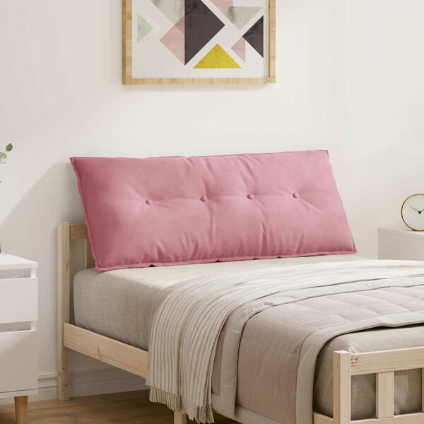 vidaXL Apsaugos Pagalvė Rožinė 120 x 50 cm Kordūrinis audinys