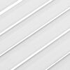 vidaXL Spintelės durelės, 2vnt., baltos, 61,5x29,5cm, žaliuzių dizaino