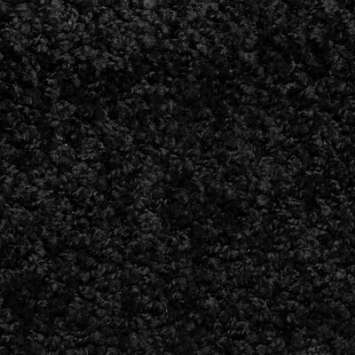 vidaXL Laiptų kilimėliai, 15vnt., juodos spalvos, 56x17x3cm