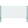 vidaXL Tinklinė tvora i&scaron; vielos su stulpais, žalios sp., 25x1 m